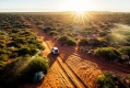 Sunset in Francois Peron National Park, Western Australia.