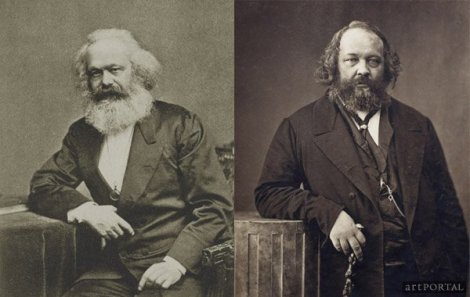 Marx and Bakunin