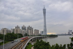 Guangzhou is a sprawling port city northwest of Hong Kong on the Pearl River, July 31, 2017.