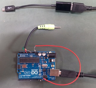 Arduino wiring.