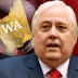 WA Premier Mark McGowan, QLD businessman and politician Clive Palmer.