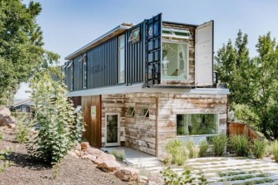 'A work of art: Inside a $4.4m custom-built shipping container house