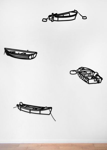 Julian Opie, ‘Nature 1 - Boats’, 2015