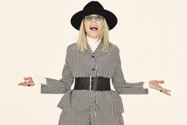 Diane Keaton:  "I’ve never felt beautiful. I’ve felt beautiful inside but not pertaining to my appearance."