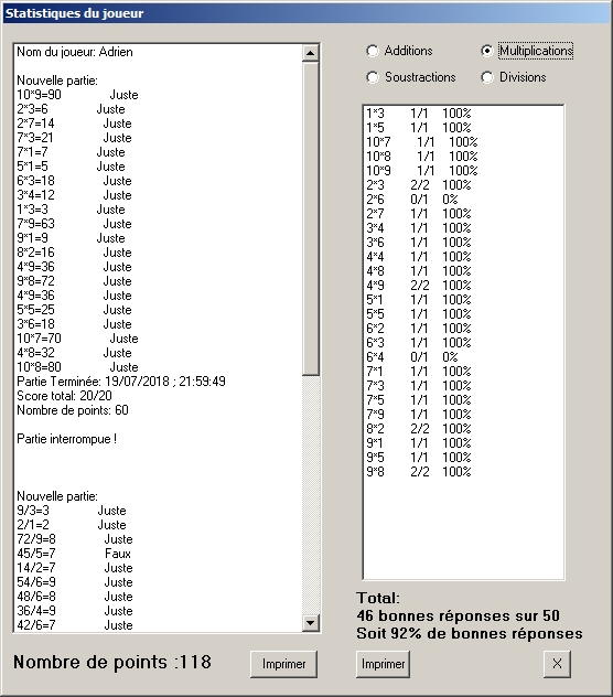 Les statistiques