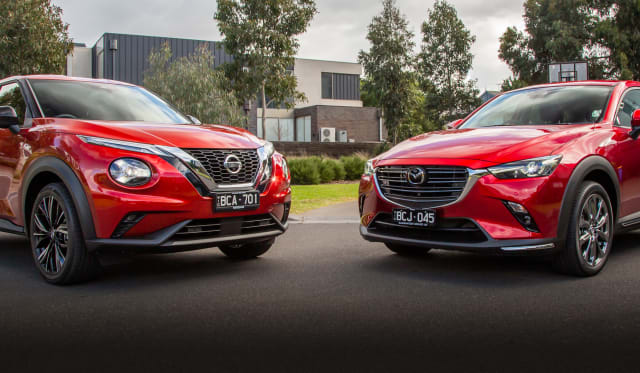 Video: 2020 Nissan Juke v Mazda CX-3 comparison review