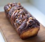 Choc-hazelnut babka from Babka Boi in Melbourne.