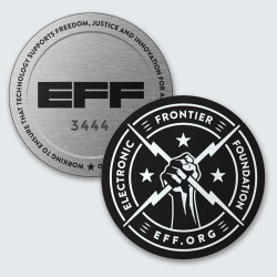 EFF 30th Anniversary Challenge Coin