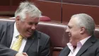 Independent Senator Rex Patrick and his former Centre Alliance colleague Stirling Griff hold crucial Senate votes.