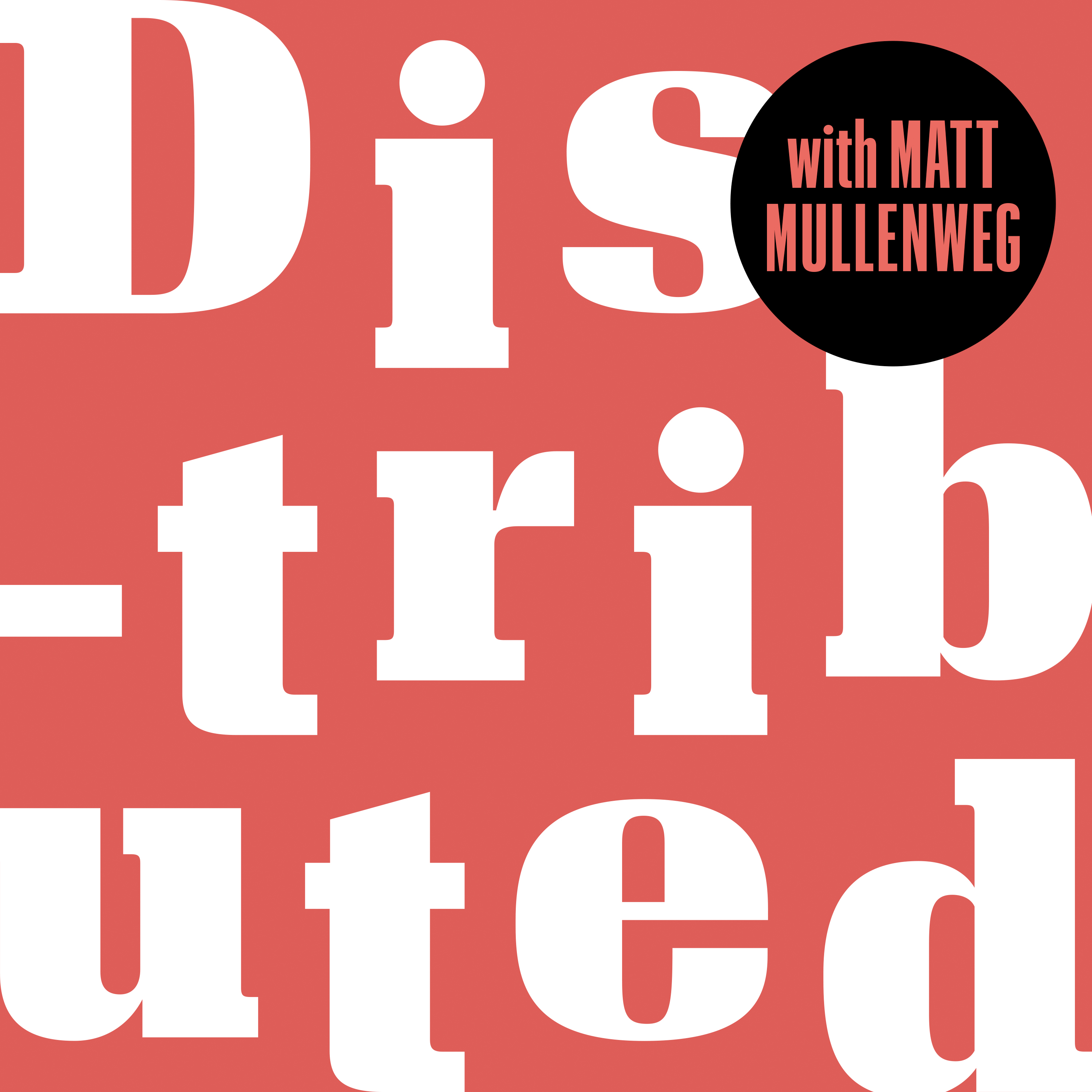 Distributed podcast cover art