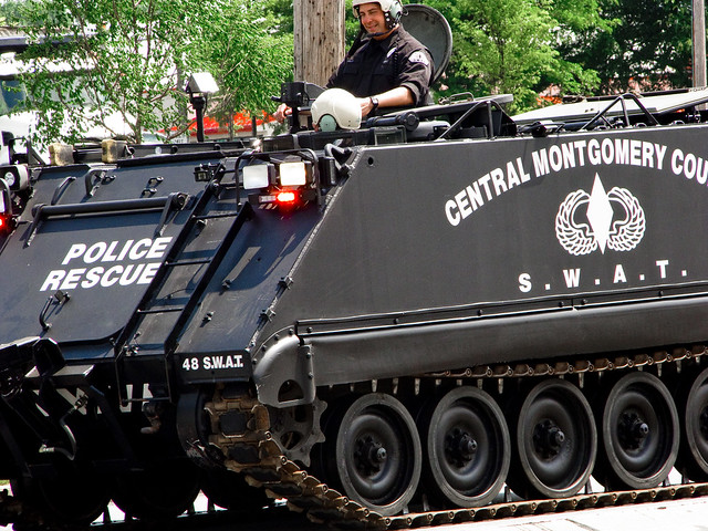 Montco Urban Assault Vehicle--Can someone tell me why Montgomery County (PA) needs a tank?