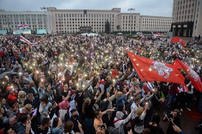 Protests in Minsk