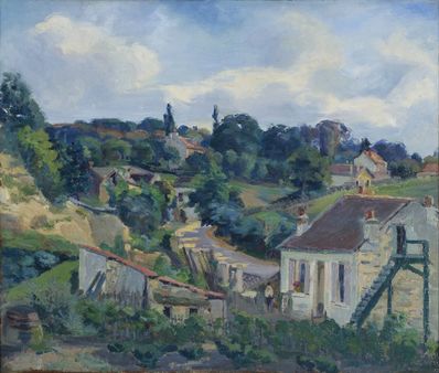 Jean Baptiste Armand Guillaumin, ‘La route tournante’, ca. 1877