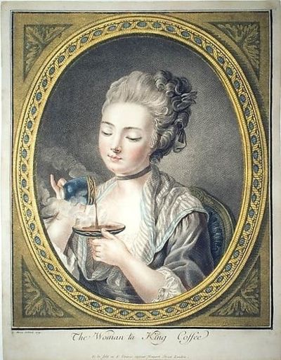 Louis-Marin Bonnet, ‘The Woman taking Coffee’, 1774