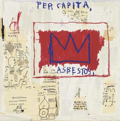Jean-Michel Basquiat, ‘Per Capita’, 1982/ 2001