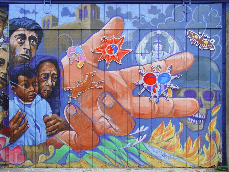 Mural: Tribute to Archbishop Oscar Romero