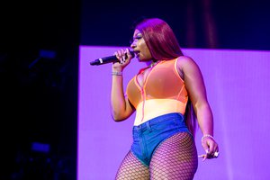 Megan Thee Stallion performs during The Legendary Nights Tour at The Coral Sky Amphitheatre on September 24, 2019 in West Palm Beach, Florida. Credit: Aaron Gilbert