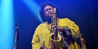 Kamasi Washington performs onstage