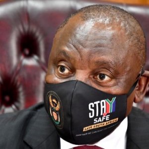 President Cyril Ramaphosa addresses the South African press on developments in the nation's risk-adjusted strategy to manage the spread of Coronavirus COVID-19 [Photo: GCIS/Flickr]