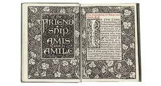 Of The Friendship Of Amis And Amile. William Morris, Kelmscott Press