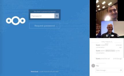 Νέα από τον πλανήτη... planet.ellak.gr: Nextcloud: επαλήθευση με βίντεο