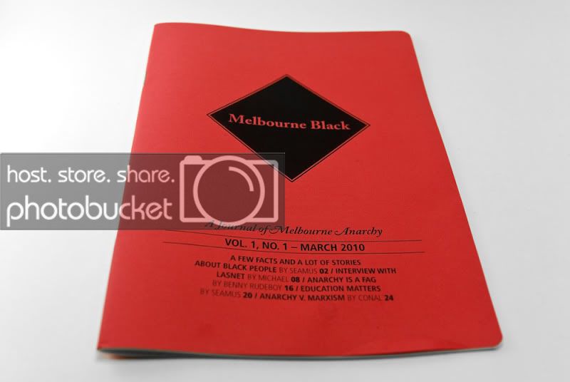 Melbourne Black no 1 cover