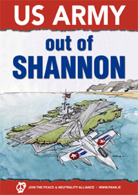 US Army out of Shannon poster