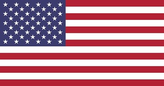 The flag of the United States of America