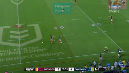 The Brisbane Broncos host the North Queensland Cowboys in round 20 of the 2020 NRL Premiership.