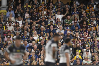 The fans could be returning to the footy in larger numbers.