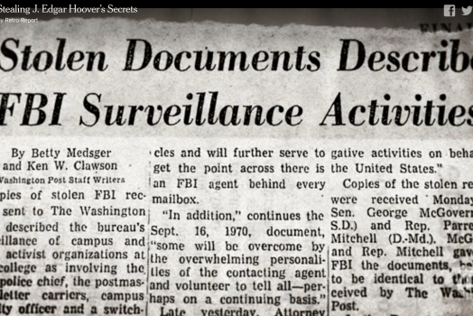 Whistleblowers and the 1971 break-in of an FBI field office