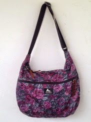 satchel floral tapestry L