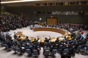 The Security Council votes on a second draft resolution related to the situation in Venezuela