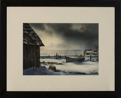 Edward Hopper, ‘Cape Cod Winter’, ca. 1900