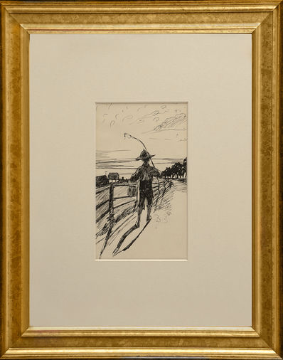 Edward Hopper, ‘Fisherboy’, ca. 1900