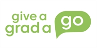 GIVE A GRAD A GO logo