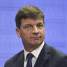 Energy and Emissions Reduction Minister Angus Taylor.