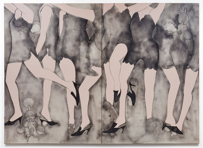 Jim Dine, ‘Moving Girls & Dreams’, 1965