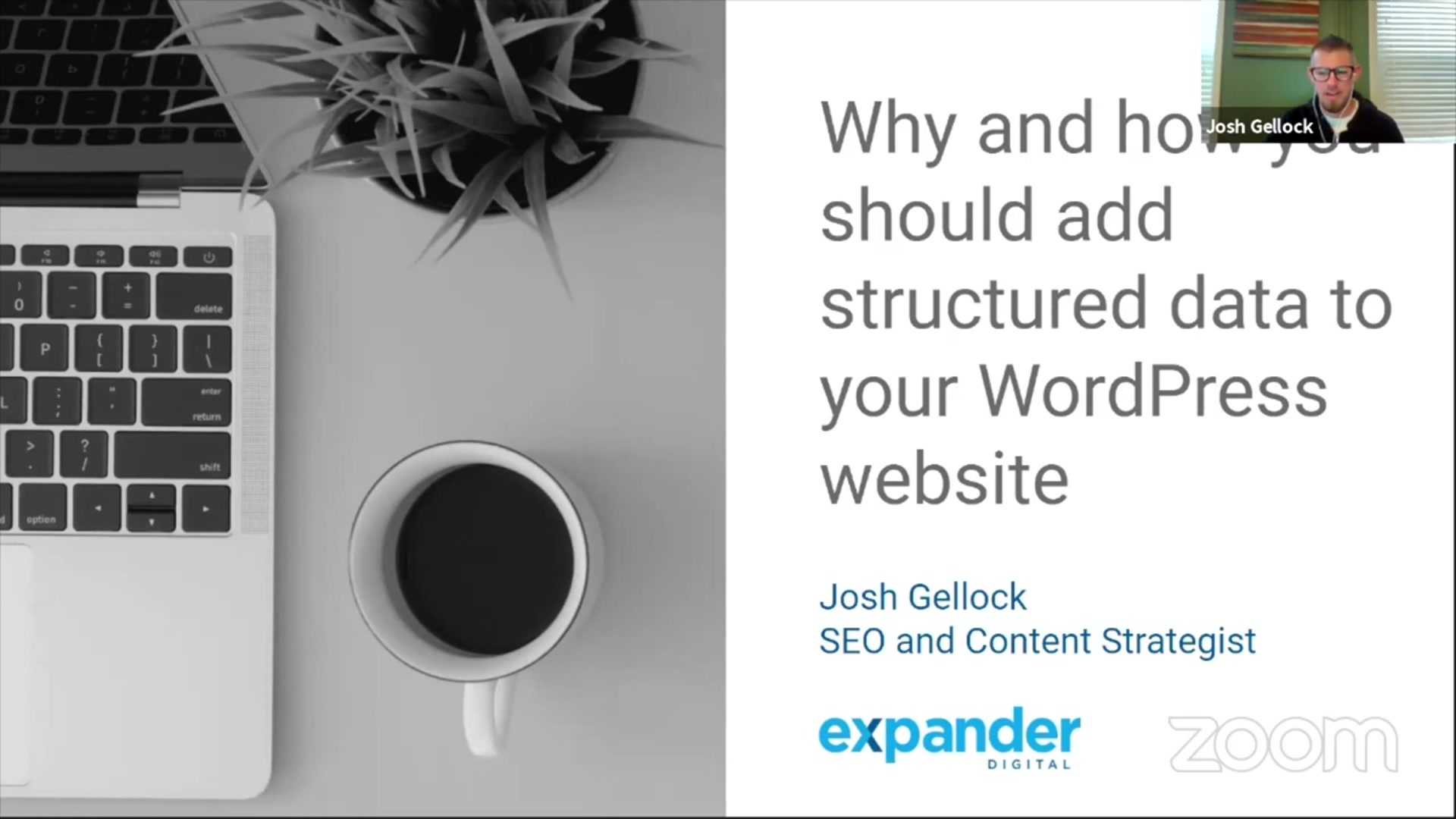 Josh Gellock: Why and How You Should Add Structured Data to Your WordPress Website
