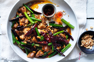 Neil Perry's kung pao chicken recipe.