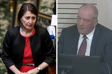 Gladys Berejiklian, Daryl Maguire. 