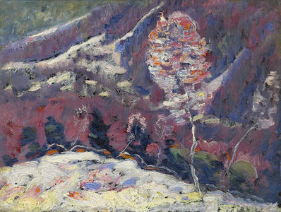 Marsden Hartley, ‘Untitled (Landscape, Song of Winter Series)’, 1908