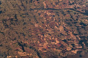 File - Satellite image of the Amazon rainforest, or at least what's left of it. The Amazon generates a large part of the oxygen that you breathe. A few decades back, these photos would've been dark green, 14 July 2018.