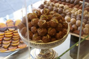 Chocolates at Patisserie Christian in Strasbourg.