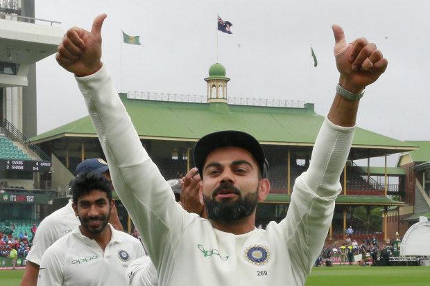 Virat Kohli's India defeated Australia during their last series here.