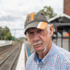 Bob Petersen, 74, was helped off the street into an affordable rental by not-for-profit Housing Trust thanks to NSW state funding during COVID.