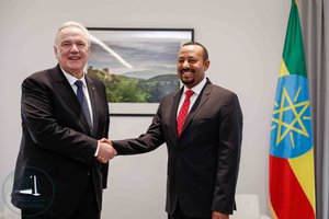 Ethiopian prime minister Abiy Ahmed