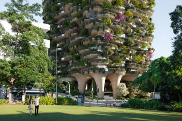 David Attenborough applauds architect Koichi Takada for his green vision