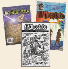 Image of past Fifth Estate covers