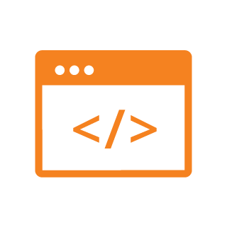 icon http2 for web dev orange